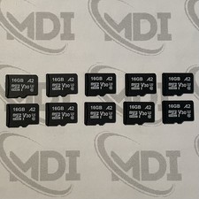 10pc 16GB Micro SD Card TF New Tested Class 10 UHS-I for Phone Camera GPS
