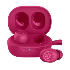JLab JBuds Mini Bluetooth Earbuds Hot Pink IP55
