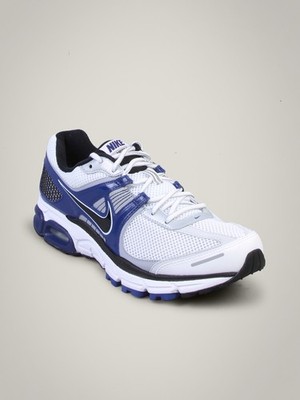 blue white shoes