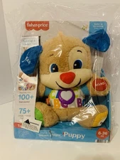 NIB Laugh & Learn Baby & Toddler Toy Smart Stages Puppy Interactive Plush Dog
