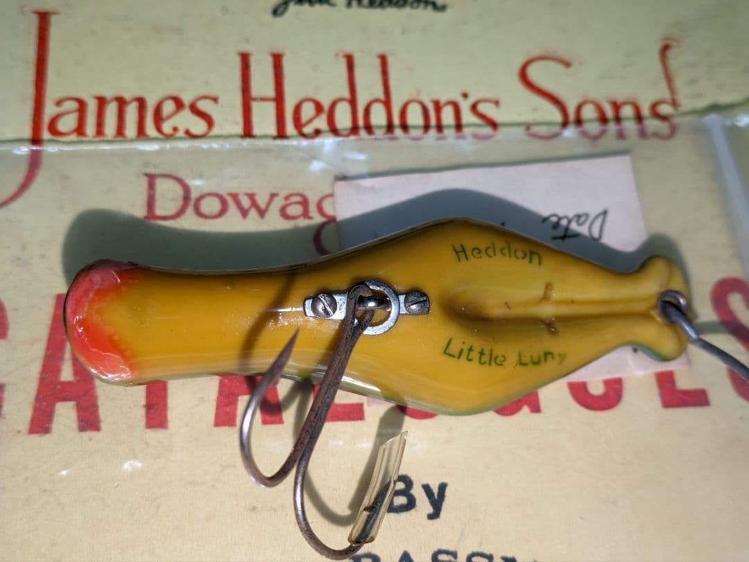 Old Lure Super Rare Hedon Little Loony Frog - Image 4