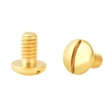 4 PCS SCREWS REPLACEMENT FOR CARTIER LOVE BRACELET YELLOW GOLD COLOR TOP QUALITY