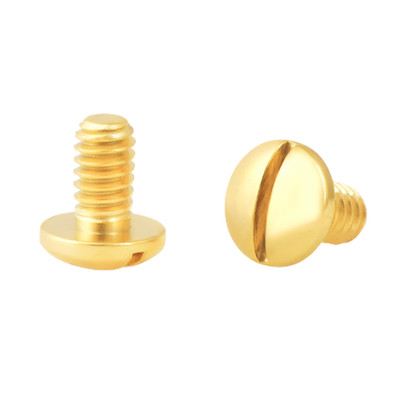 4 PCS SCREWS REPLACEMENT FOR CARTIER LOVE BRACELET YELLOW GOLD COLOR TOP QUALITY
