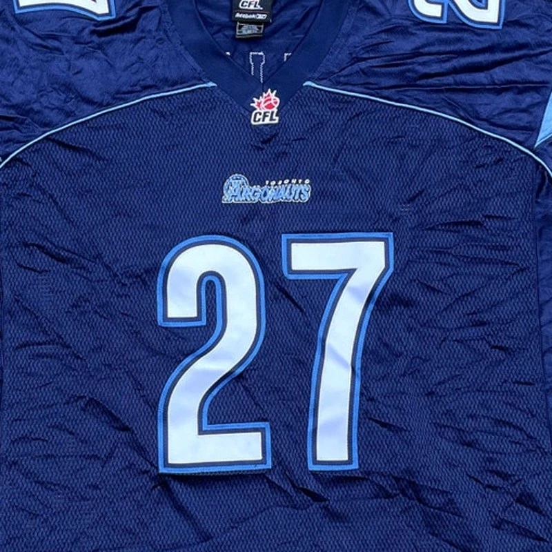 Camiseta Toronto Argonauts Ricky Williams #27 Reebok Talla XXL 2XL Foto 3 de 4