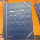 Lincoln Wheat Small Cent Collection 1909-1940 Number One Album