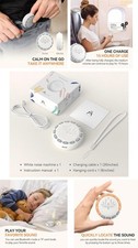Portable White Noise Sound Machine Sleep Aid Travel Meditation Noise Reduction
