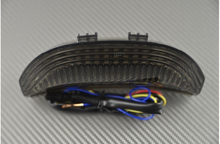 Feu stop LED fumé noir avec clignotants pour Honda CBR 1000 RR 2006-2007