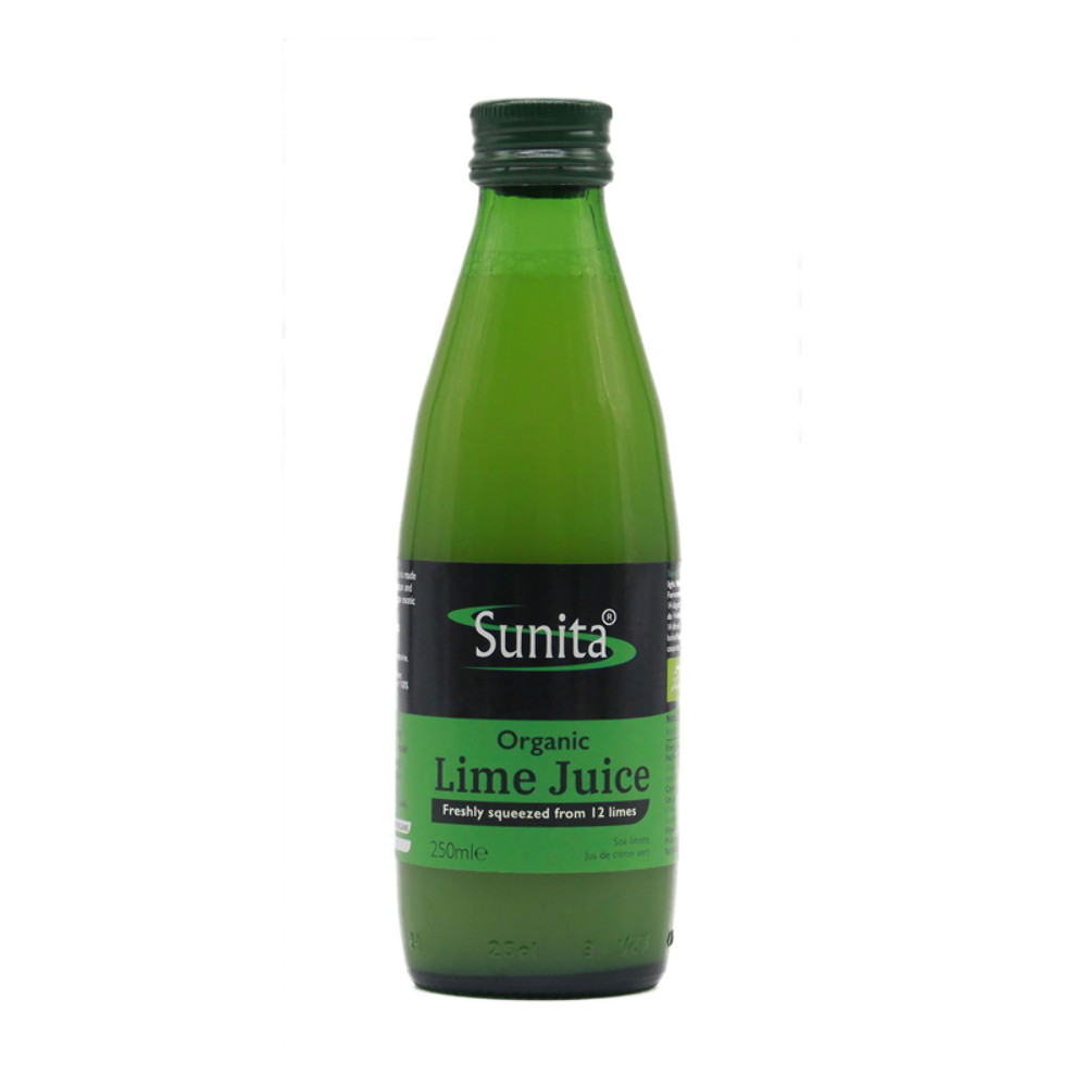 Sunita Organic Lime Juice 250ml Natural Cooking Ingredient