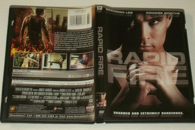 Rapid Fire (DVD, 1992 20th Century) Brandon Lee, Powers Boothe