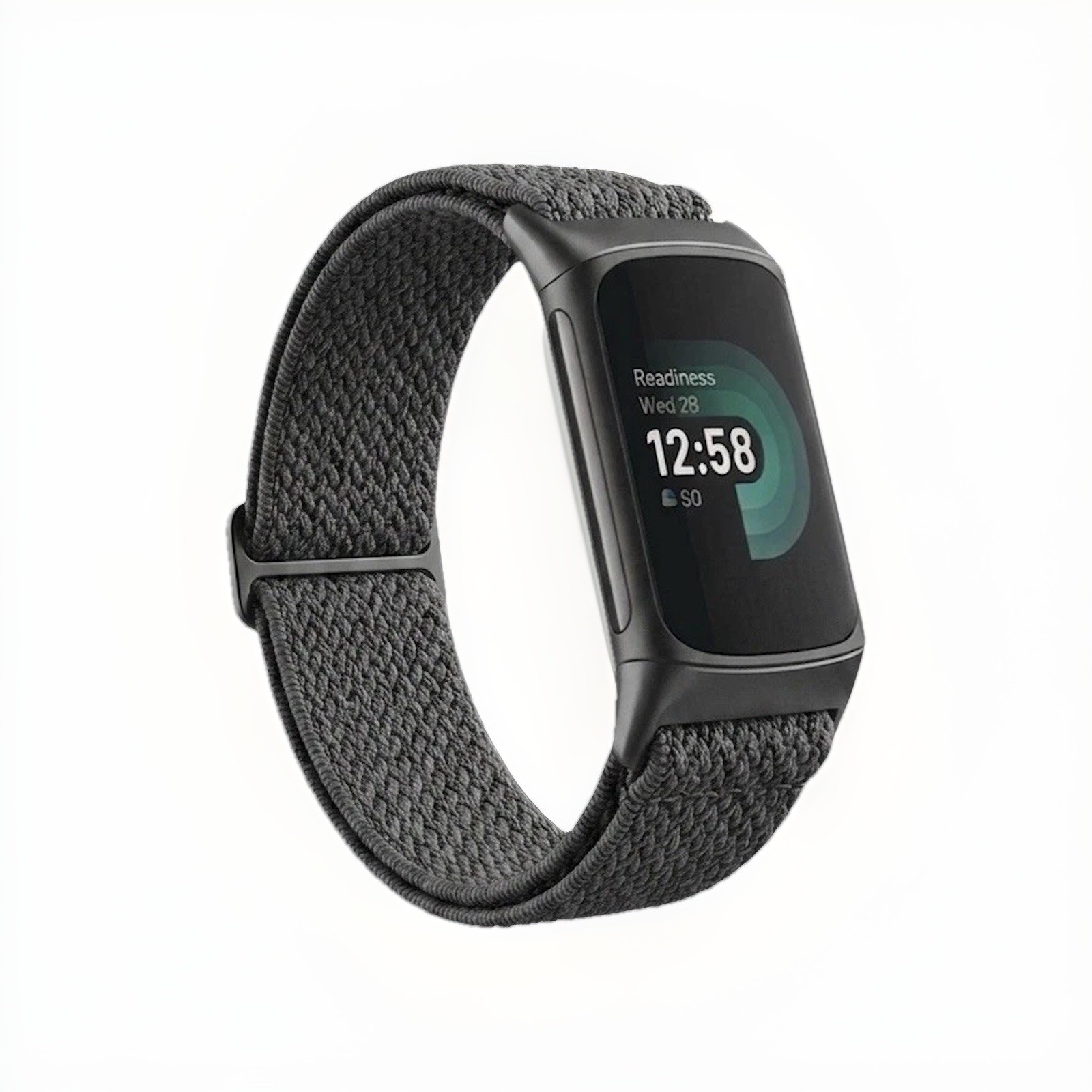Fitbit Charge 5 Fitness Tracker - Black/Graphite Stainless Steel Sm Band W/Chrg