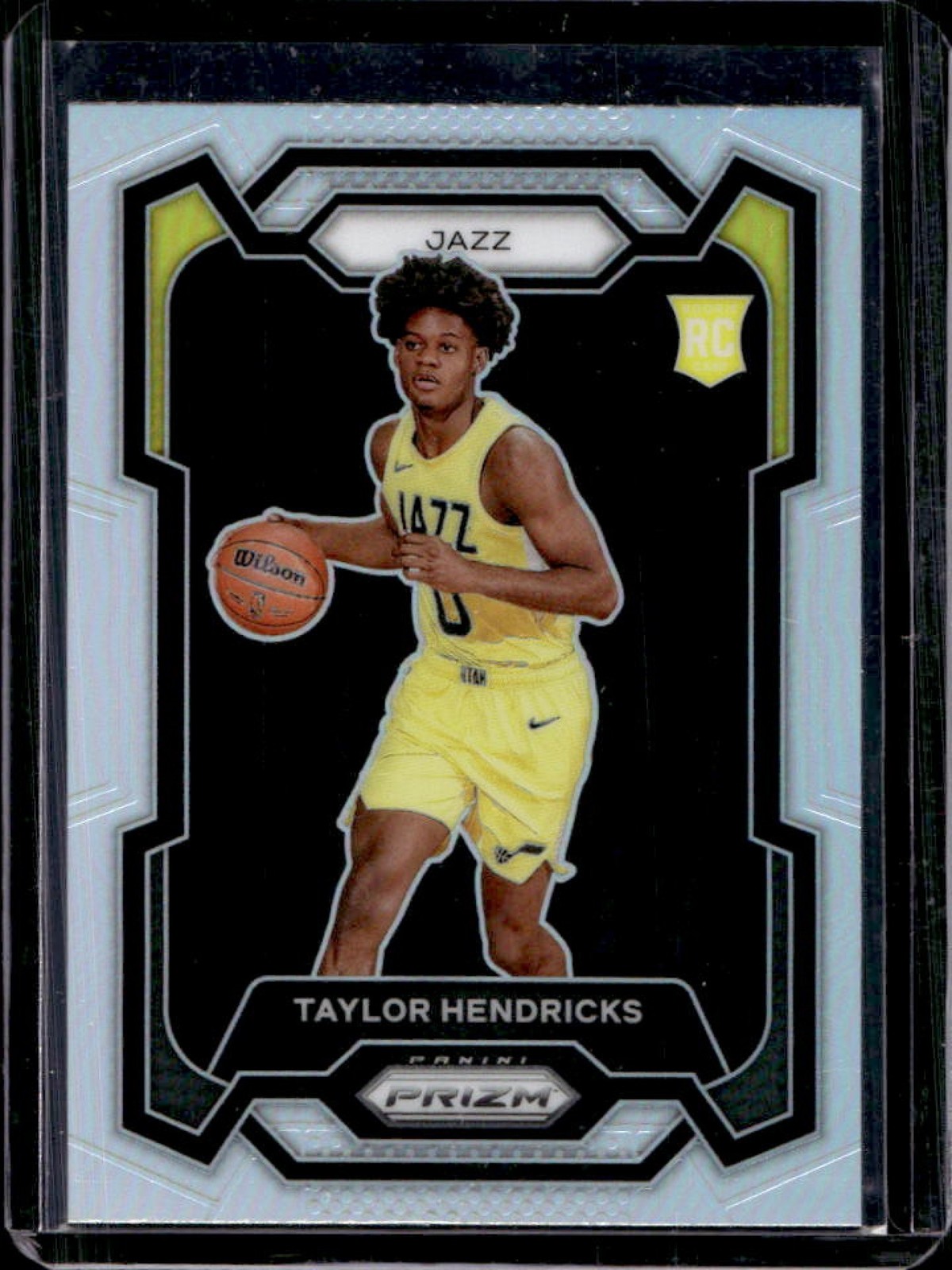2023-24 Prizm Taylor Hendricks RC Prizm Silver Rookie #161 Jazz