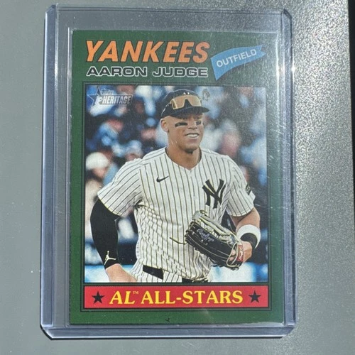 Topps 2026 Heritage Aaron Judge Yankees AL All-Stars #10 Baseball Card