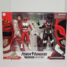 Power Rangers Lightning Collection Lost Galaxy Red Ranger vs Psycho Red Ranger