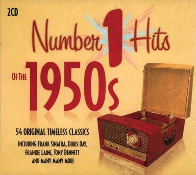 Number One Hits of the 1950's NEW SEALED 2CD SET 54 Original Hits of the Fifties