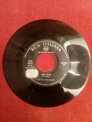 45 RARE TOURS - THE TWIN TUNES QUINTETT - BABY LOVER - THE LOVE NEST - RCA