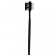 Steel Eyebrow Eyelash Dual-Comb Extension Brush Metal Comb Makeup t 
