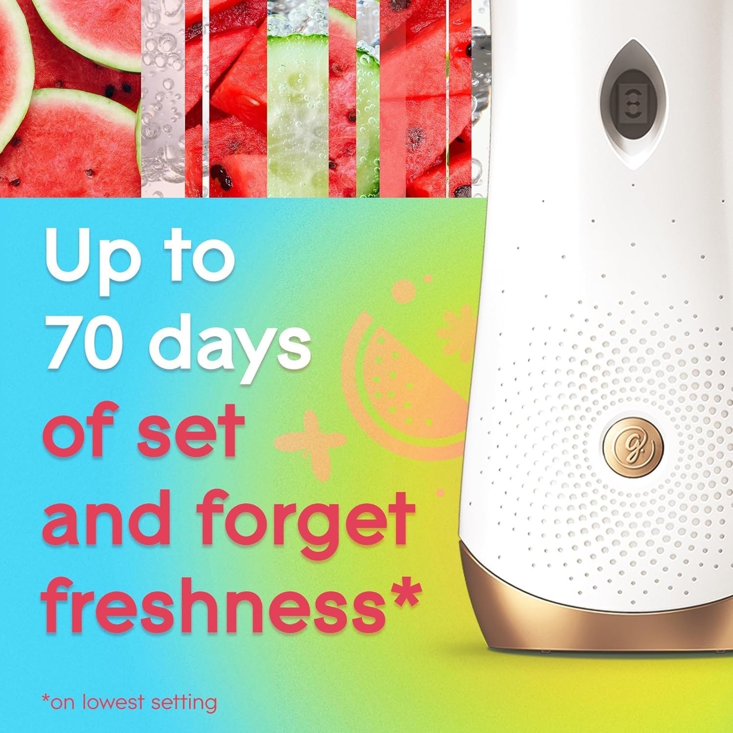 Glade Automatic Spray Refill, Wonder Melon, Scented Air Freshener for Home...