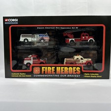 Corgi Diecast 1:64 - Fire Heroes - Classic American Fire Apparatus Set 4 2003