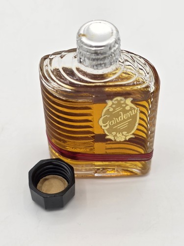 Vintage 1930s Art Deco "Gardenia" Perfume Bottle Original Scent Powdery Floral - Picture 7 of 10