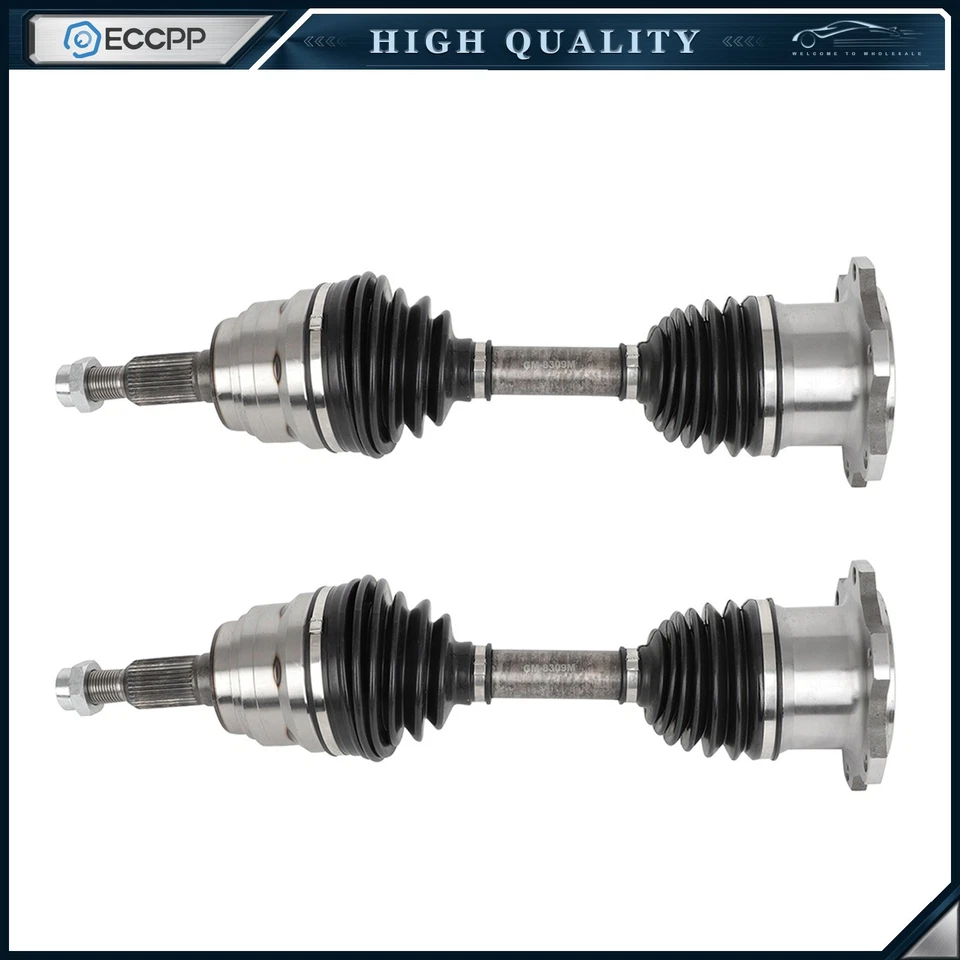 2x For Chevrolet Avalanche 2500 2004-2006 Hummer H2 2003-09 Front Side CV Axles - Image 3 of 4