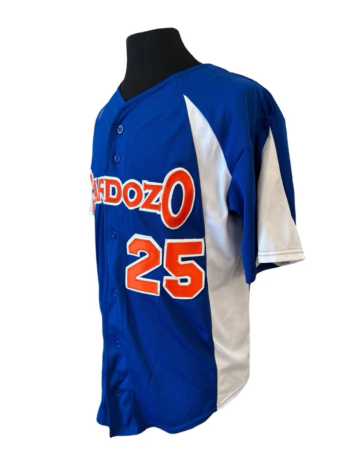 Camiseta de béisbol vintage de trabajo en equipo Cordozo #25 para hombre mediana Foto 2 de 4