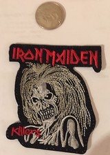 Iron Maiden Embroidered Iron On Patch 4"x 3" Inch Awesome 