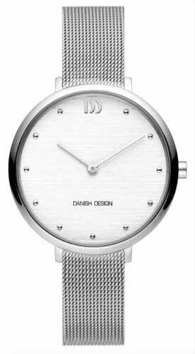 Danish Design Stainless Steel Silver Band Wristwatches