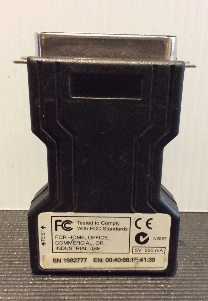 Zebra ZebraNet 57546 Parallel Link External Print Server II. g047 - Image 4 of 4