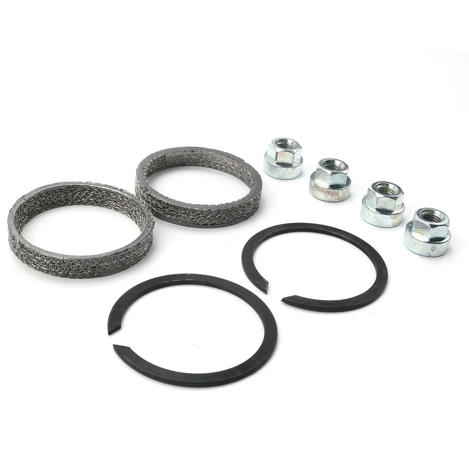Exhaust Mounting Gasket Kit with Flange Nuts 65324-83 For Harley Davidson - Image 2 of 4