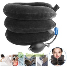Cervical Neck Traction Device Collar Brace Support Pain Relief Stretcher Therapy