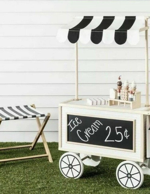 kidkraft ice cream cart
