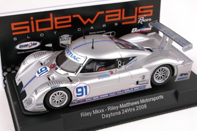 Sideways SW01 Riley MkXX DP Riley Daytona 24hrs 2008, #91 1:32 Slot Car