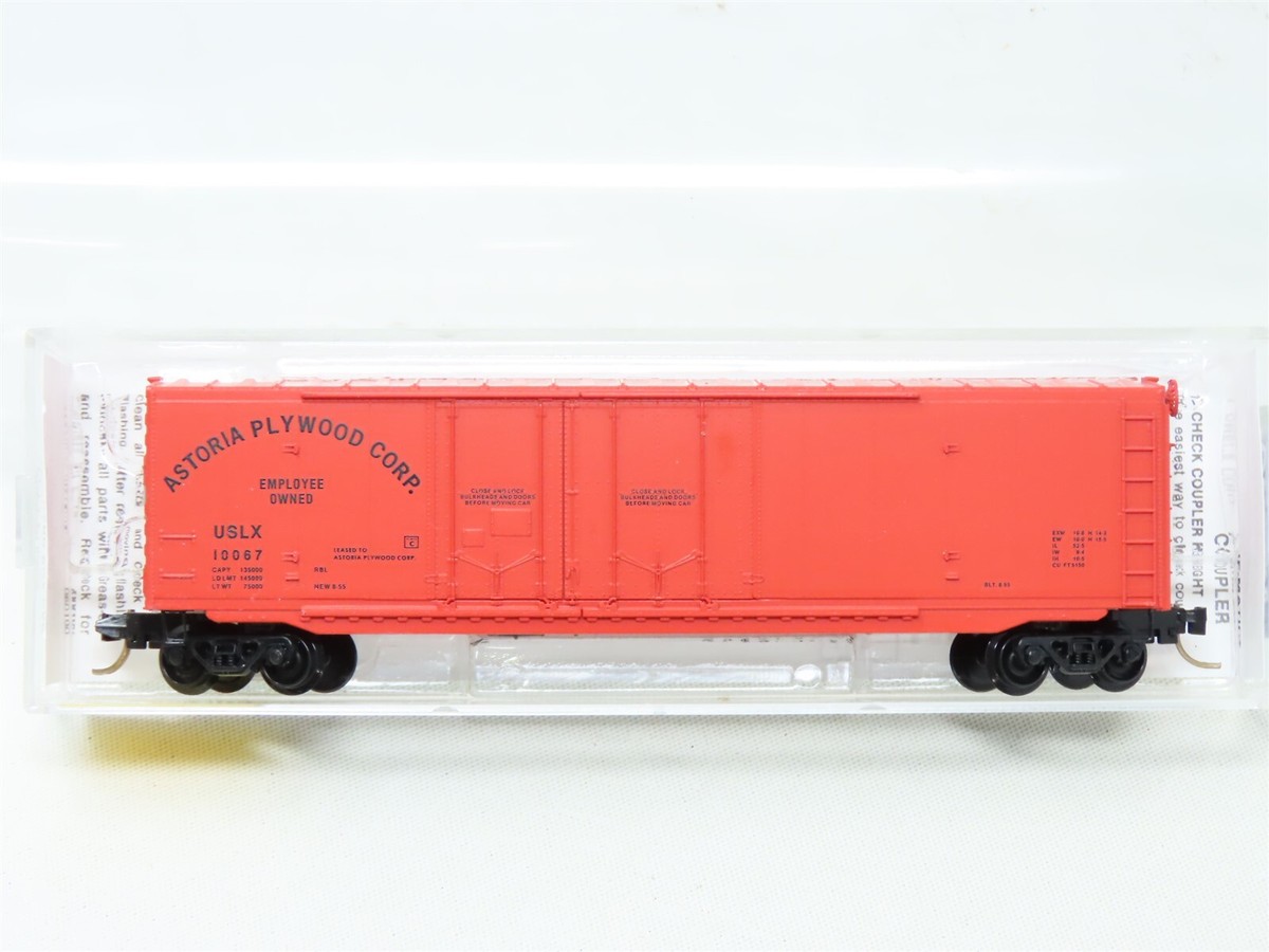 N Scale Micro-Trains MTL 75020 USLX Astoria Plywood Corp. 50' Box 