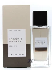 BATH & BODY WORKS COFFEE & WHISKEY COLOGNE SPRAY 3.4 FL OZ **BRAND NEW IN BOX**