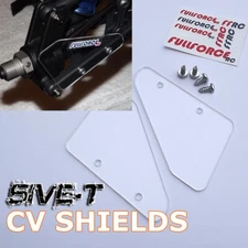 TEAM LOSI 5IVE-T 2.0 5IVET ABS OR PETG CV SHIELDS W/HARDWARE - BY FULLFORCE RC