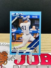 2019 Panini Donruss Base Father's Day Ribbon /49 Miguel Andujar (Batting) #129