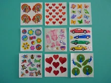 Sandylion Sticker Modules Mods Mixed Lot of (9) Prismatic Glitter Kromekote #4