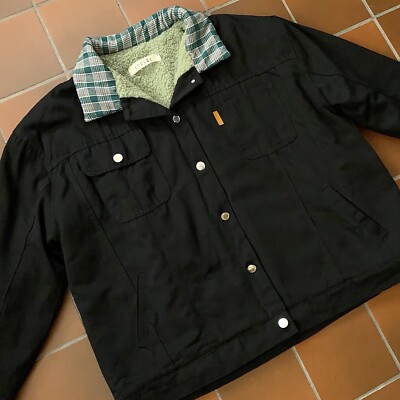 M.P. Studios MasonPrince Japan Black Lined Jacket Men's US M M.P. Studios MasonPrince Japan Black Lined Jacket Men's US M
