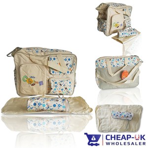 changing bag with bottle warmer