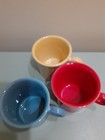 Fiesta HLC Coffee Mugs with Tom & Jerry Ring Handles, Set of 3 — photo 2