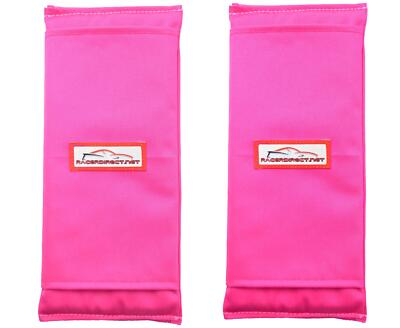 RACERDIRECT 3'' HARNESS PADS RACING SHOULDER SEAT BELT PADS PINK