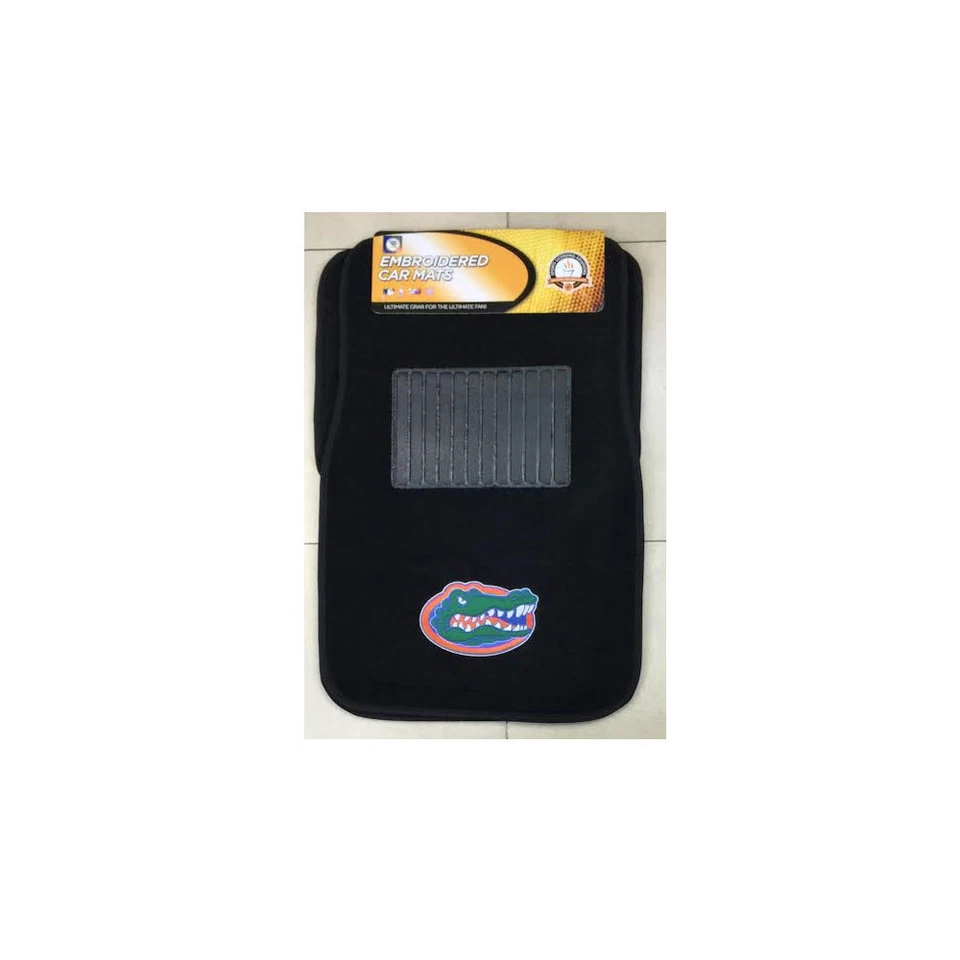 Nuevo Juego de 4 alfombrillas alfombrillas delanteras traseras NCAA Florida Gators para auto camión Foto 3 de 4