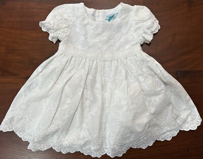Abel & Lula Baby Embroidered Dress Size 24m