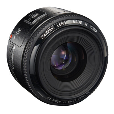 Yongnuo 35mm F2/F2N Wide Angle Fixed Prime Auto Focus Lens for