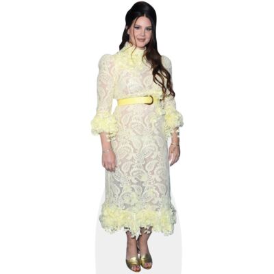 Lana Del Rey (Yellow Dress) Life Size Cutout | eBay Lana Del Rey (Yellow Dress) Life Size Cutout | eBay