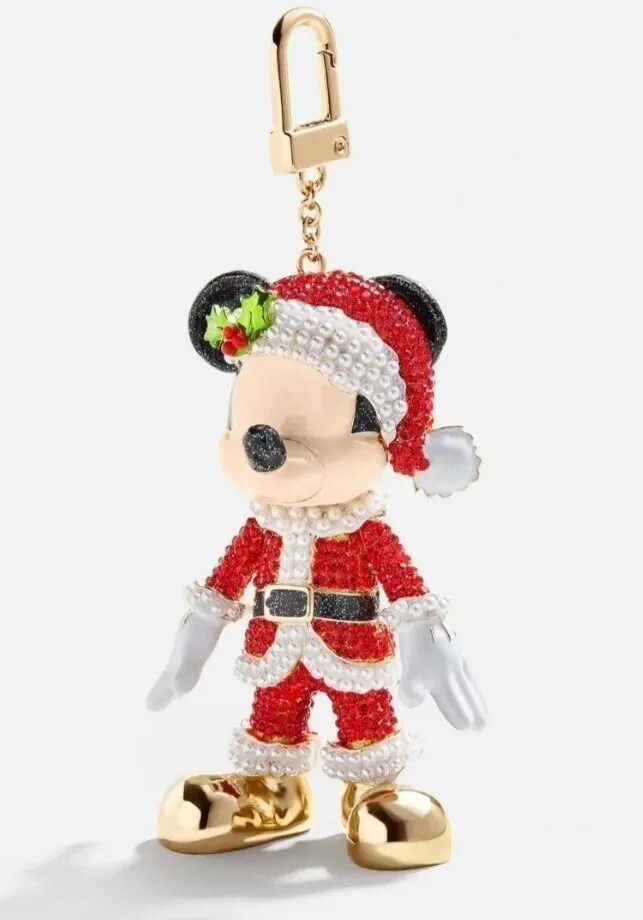 Baublebar Disney Santa Mickey Bag Charm NEW IN BOX Christmas