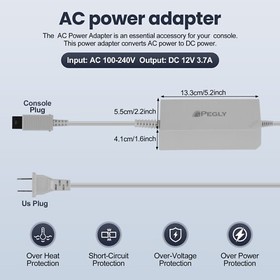 Wii AC Adapter Sensor Bar Composite AV Cable for Nintendo Wii System Video Game