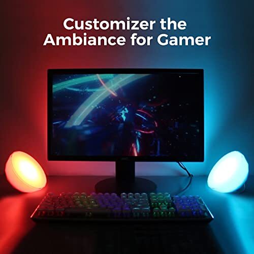 LED Mood Lamp,Dimmable RGB Color Changing Decor Lighting Night Light
