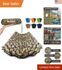 Ergonomic Outdoor Sleeping Mat - 250lb Capacity for Unmatched Comfort & Support