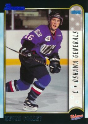 1999-00 Bowman CHL #124 KEVIN COLLEY - Oshawa Generals